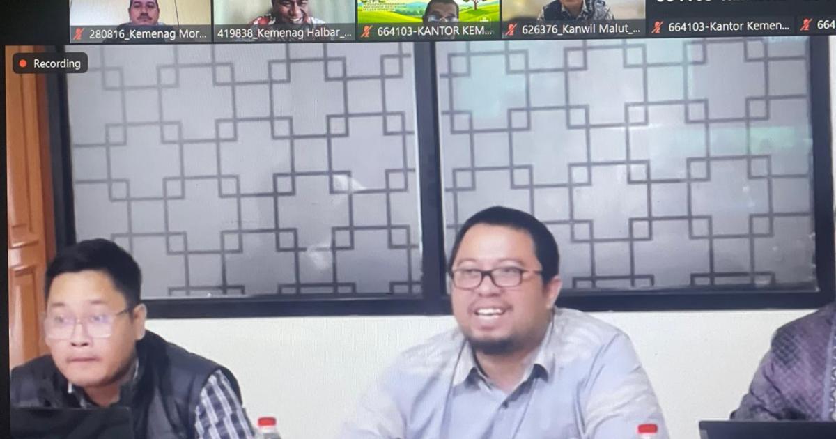 Kemenag Morotai Ikuti Pleno Nasional Validasi ABT 2025