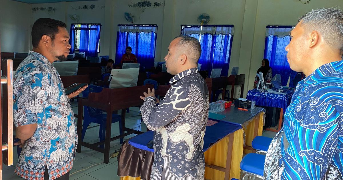 Bimas Kristen Kemenag Morotai Gelar Monitoring ANBK dan Pendirian Jemaat Baru: Bridging Schools and Faith