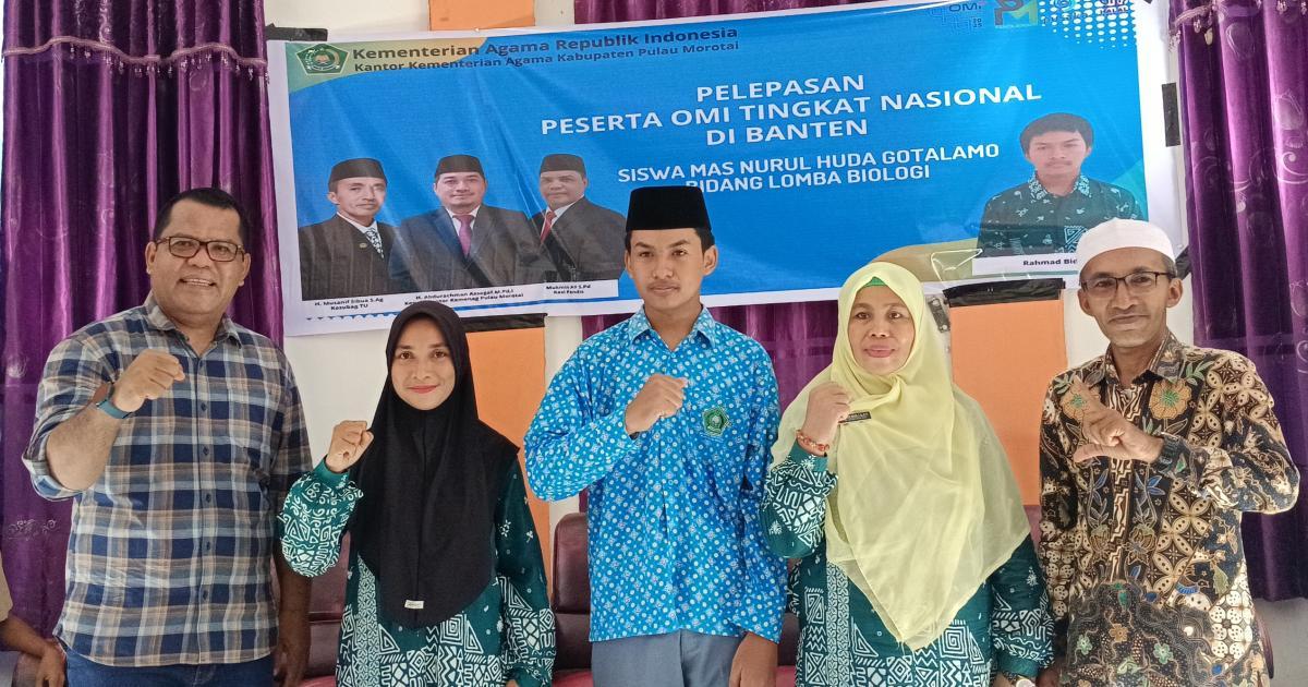 Siswa MAS Nurul Huda Gotalamo Wakili Morotai di OMI Nasional Banten