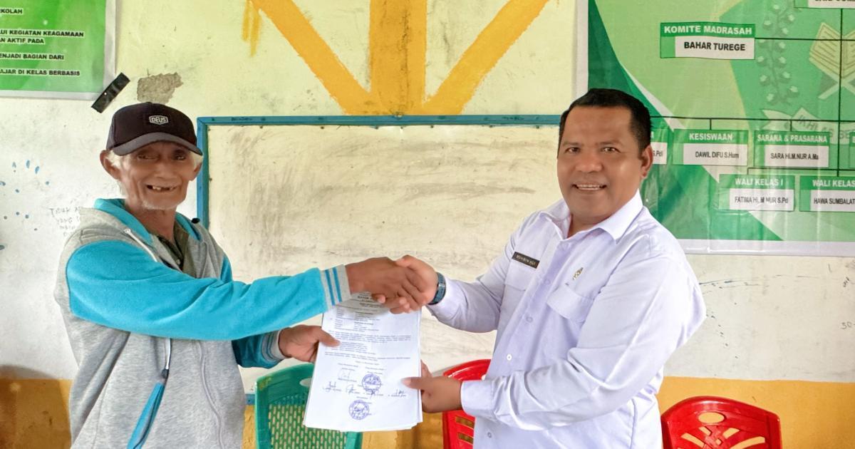 Kemenag Morotai Gelar Verifikasi Calon MAS Al-Amin Hapo di Tengah Cuaca Ekstrem, Dorong Pengembangan Tiga Madrasah di Desa Hapo
