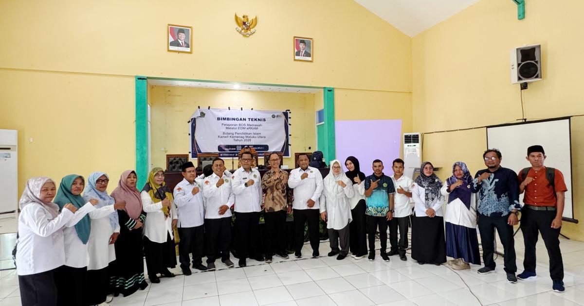 Kepala Seksi Pendis Kemenag Pulau Morotai Ikuti Bimtek Pelaporan BOS via EDM dan E-RKAM