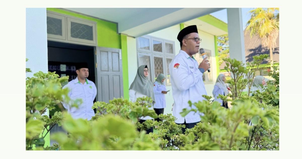Kasi Pendis Resmi Buka Pelaksanaan TKA di MTsN 1 Morotai