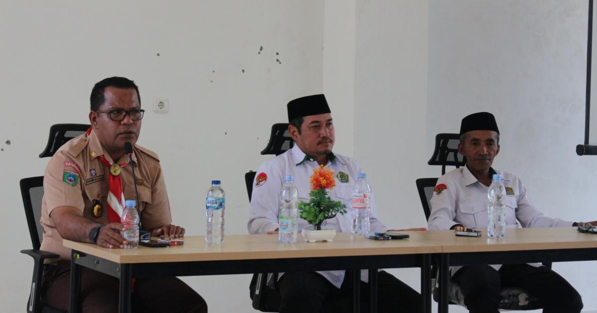 Kemenag Morotai Matangkan Persiapan HUT ke-81 RI, Perkuat Sinergi Seluruh Satuan Kerja