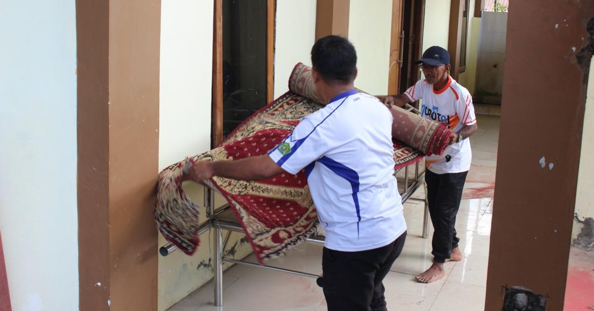 Sambut HUT ke-81 RI, Kemenag Morotai Hidupkan Gotong Royong Lewat GEBERMAS