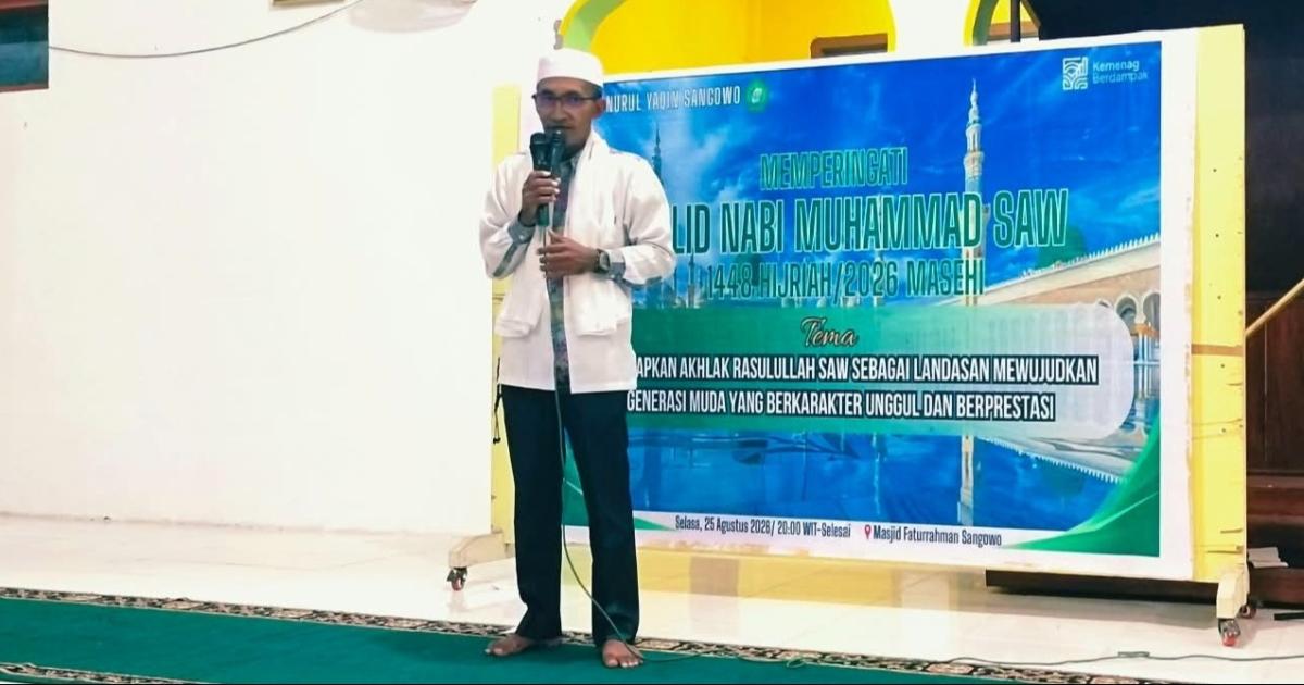 Dari Sangowo, Kemenag Morotai Dorong Generasi Muda Tumbuh dengan Akhlak dan Prestasi
