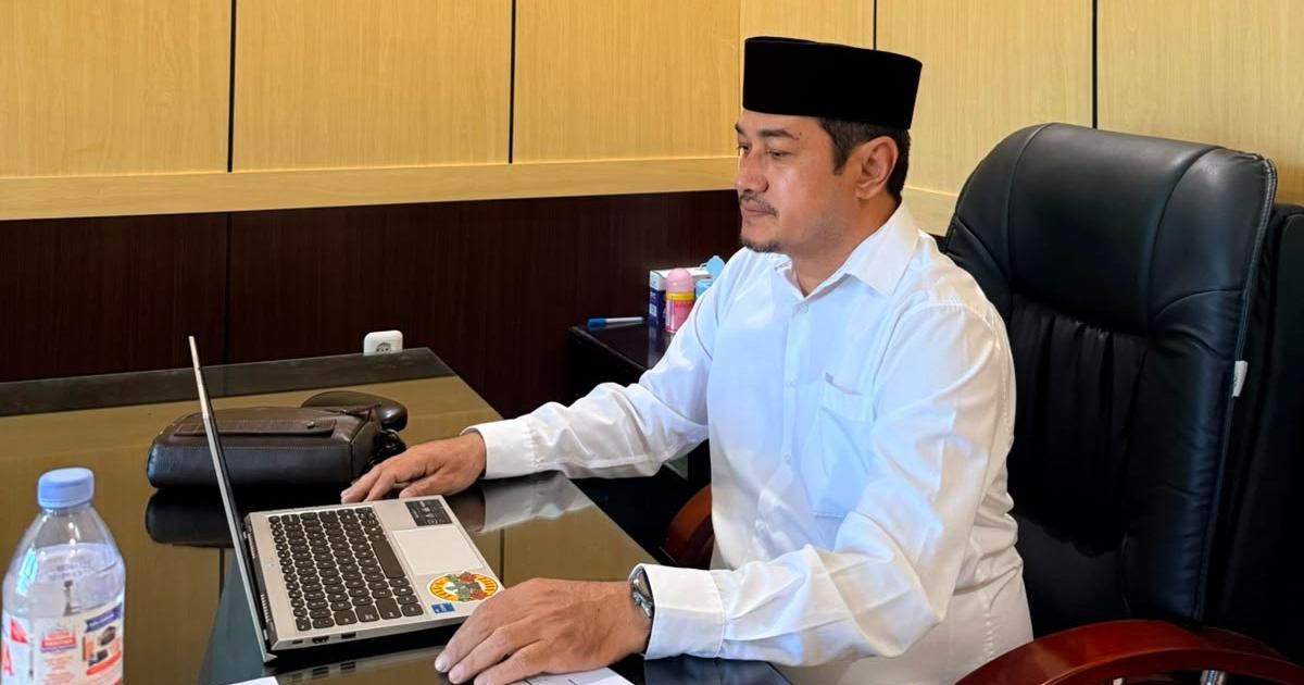 Kakankemenag Morotai Ikuti Monitoring Perlindungan Jaminan Sosial Pekerja Non-ASN